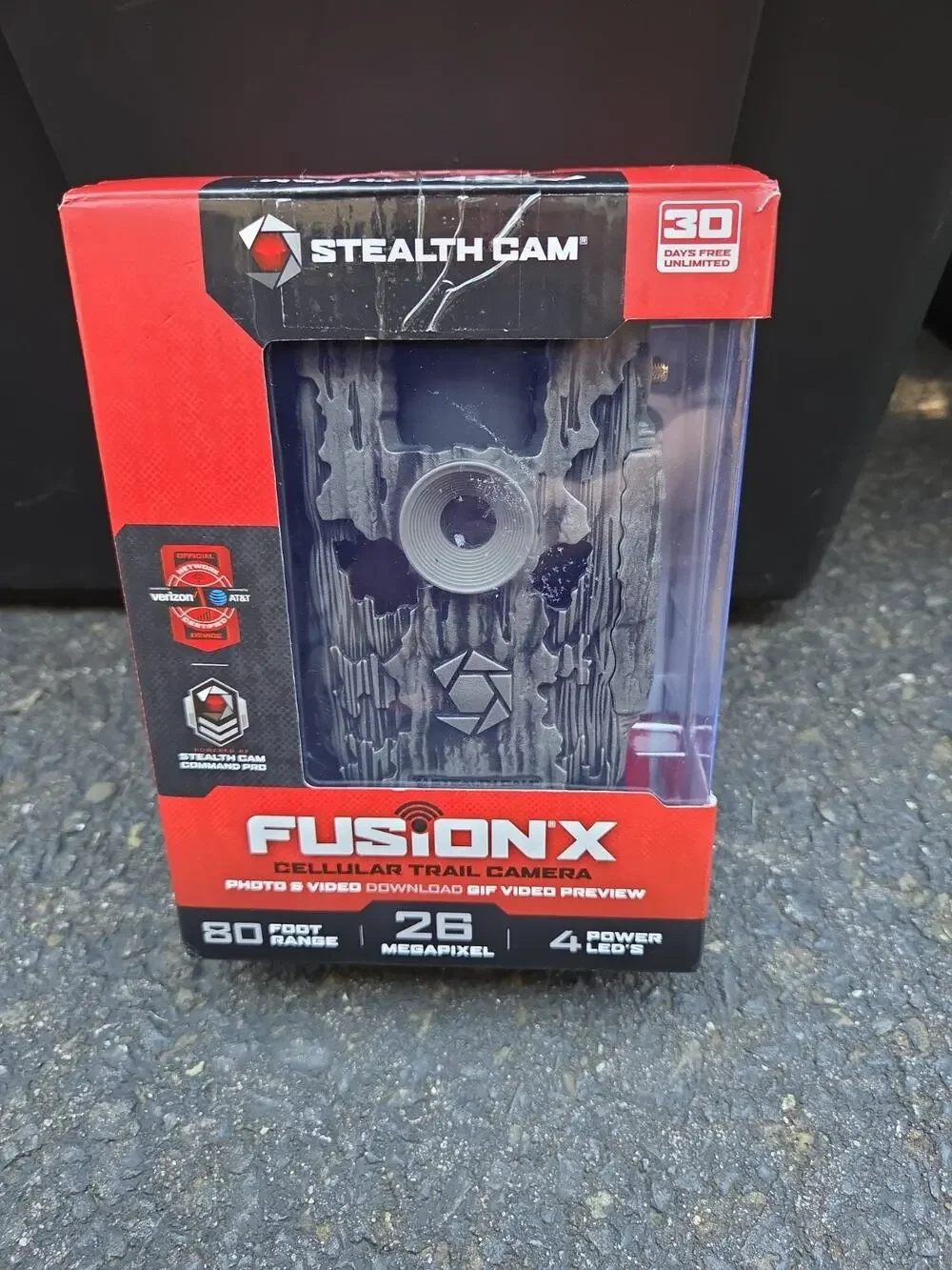 Stealth Cam Fusion X 26MP Verizon Cellular Cam (STC-FVRZWX)